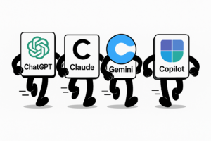ChatGPT vs Claude vs Gemini vs Copilot – 최고의 AI는 누구인가?